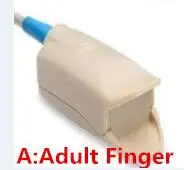 Adult Fingerclip Совместимость для биолигхт блт M7000, M9500 круглый 12Pin датчик определения уровня кислорода в крови пульсоксиметр Spo2 Сенсор 3 м/9ft - Цвет: Adult Fingerclip