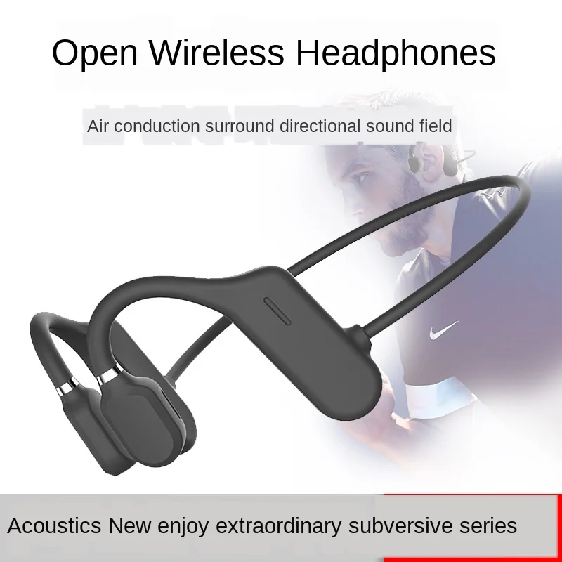 Wireless Sports Bluetooth Headset with External Earphone and Ear Hook Air Bone Conduction Principle Gaming Headset Tws Earbuds