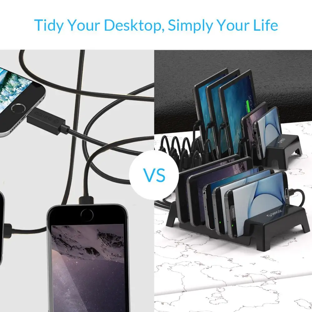  ORICO Universal Charging Stand Bracket Docking Station phone Holder for smartphone Tablet Desktop L