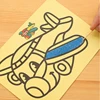 Creative DIY Sand Painting Kids Montessori Toys Children Crafts Doodle Colour Sand Art Pictures Drawing Paper Educational Toys 3