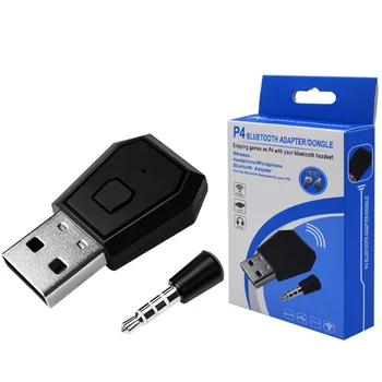 

Wireless Bluetooth Adapter for PS4 Console USB 4.0 Gamepad Headset Audio Receiver Transmitter for Sony Playstation 4 Controller