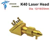 CO2 Laser Head 12/18/20mm Laser Engraver for 2030 4060 K40 Laser Engraving Cutting Machine ► Photo 3/6