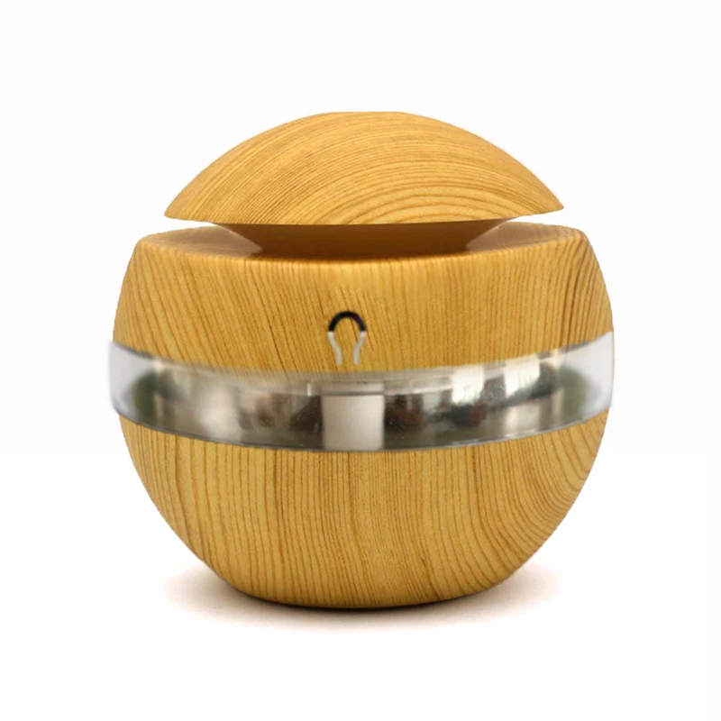 300ml Onion Mushroom Umbrella Transparent Ring Yellow Black Deep Wood Grain Ball Essential Oil Aromatic Humidifier Aromatherapy