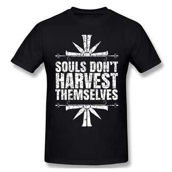 

T-Shirt for Men Souls Don't Harvest Themselves 100% Cotton Far Cry T Shirt 6XL Funny Plus Size Clothes