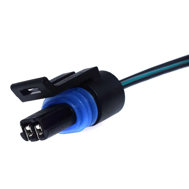 Engine Coolant Temperature Sensor + Pigtail Connector For Chevy, GMC, Buick, Saturn Models