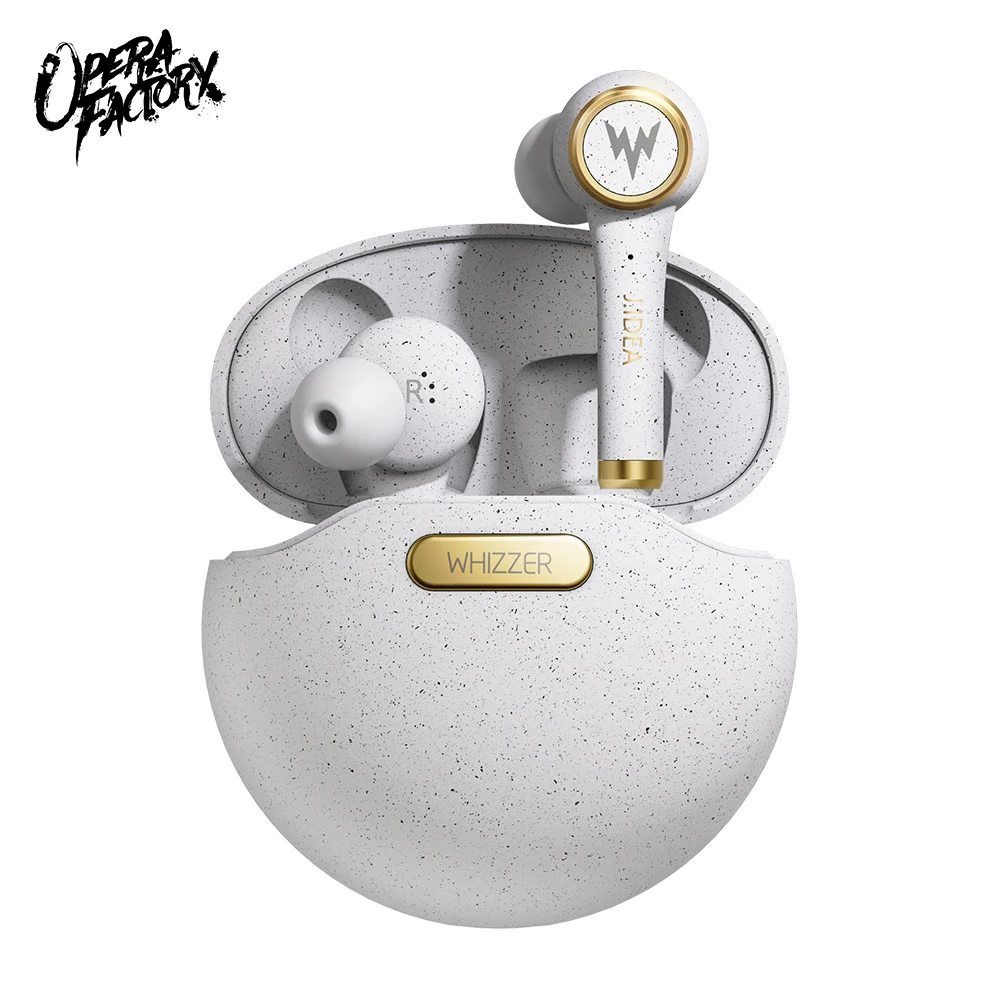 whizzer TP1S wireless Bluetooth earphone 3D stereo wireless earphone fone de ouvido kulaklık наушники dual microphone Christmas