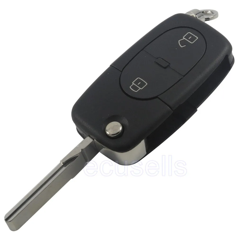 Брелок без ключа 2 кнопки 433 МГц 4D0 837 231 R 4D0837231R для Audi A3 A4 A6 Quattro с ID48 чипом