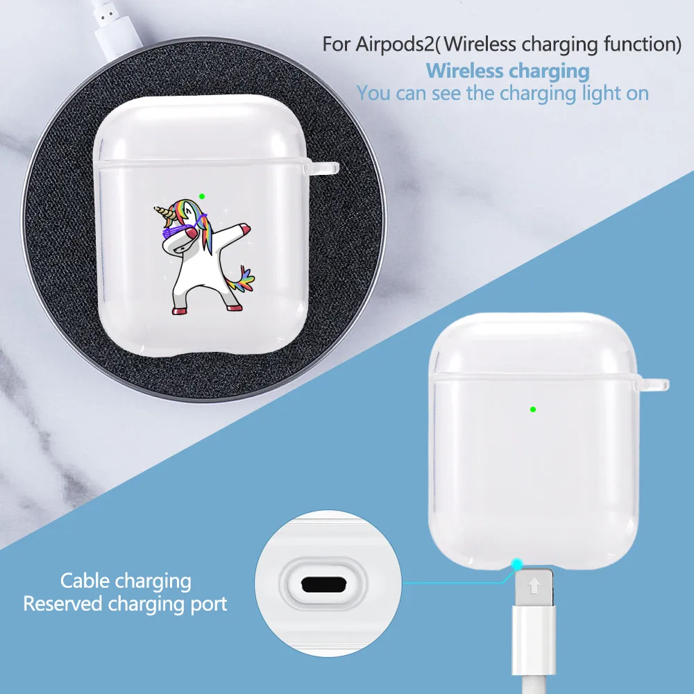 Casing Unicorn Kartun untuk Apple 
