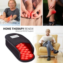 

DGYAO Red & Near Infrared Light Therapy Device for Foot Arthritis Treatment Home Massage Pain Relief Slippers Relax Equipment