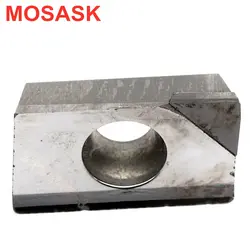 MOSASK фрезерные Вставки APKT160408 PCD обработки Медь и алюминия Сменные ромбовидный адаптер бар BAP300R 400R