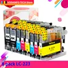 Compatible for Brother LC223 Ink Cartridge For Brtoher DCP-J562DW/J4120DW/MFC-J480DW/J680DW/J880DW/J4620DW/J5720DW/J5320DW ► Photo 1/6