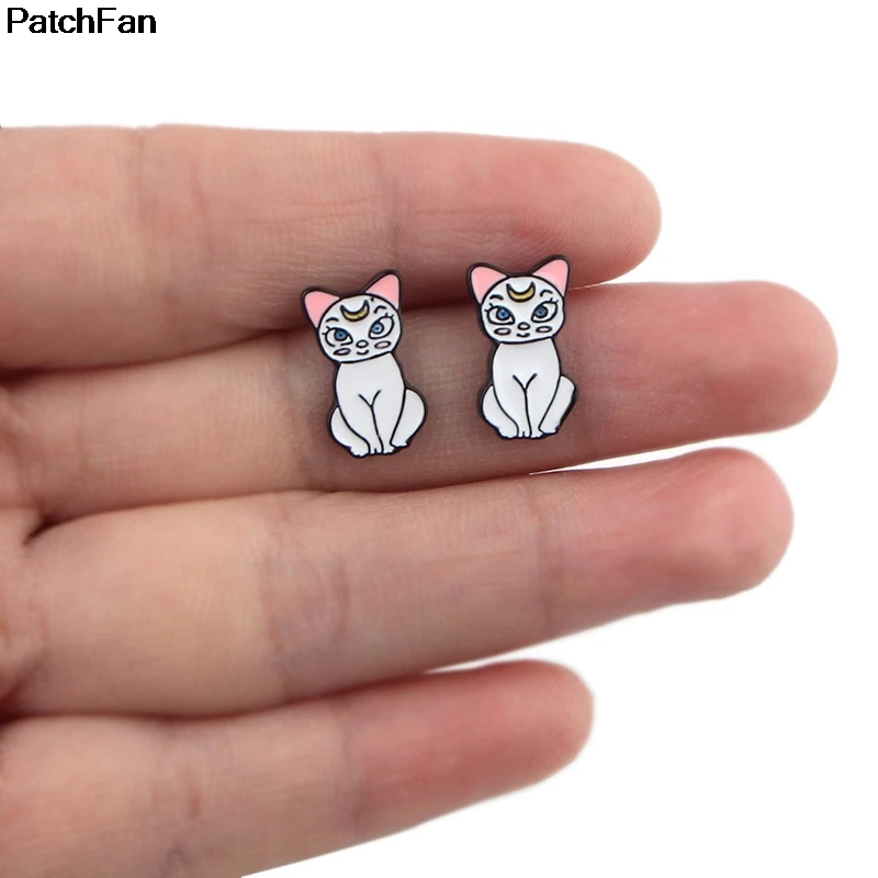 A2395 Patchfan Сейлор Мун Аниме Мультфильм Украшение Серьги Сплав Аксессуары для вечерние сувениры Ювелирные подарки