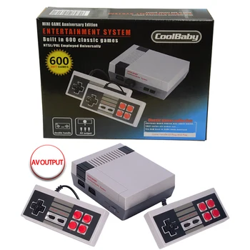 

20PCS Mini TV Game Console Support AV 8 Bit Retro Video Game Console Built-In 600 Games Handheld Gaming Player