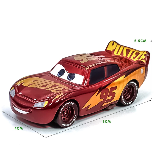 3.5x1.7x3cm Disney Pixar Cars Lightning McQueen PISTON CUP Gold Championship Trophy Alloy Toy Model Christmas Gift for Children 5