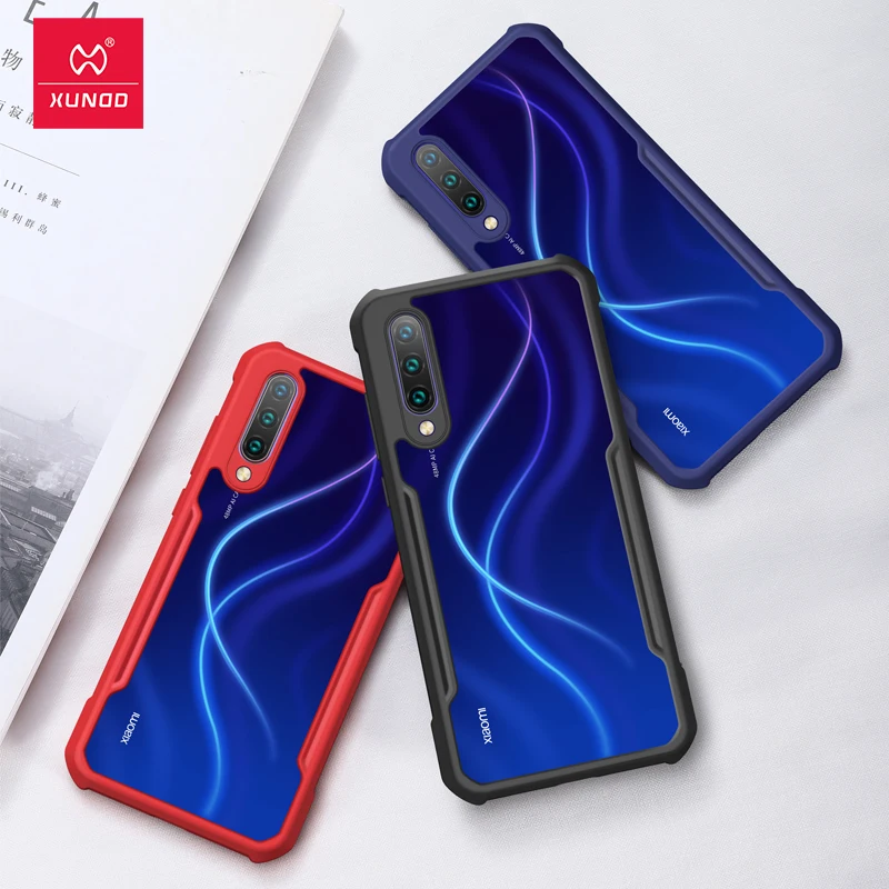 Xundd для Xiaomi mi CC9 CC9E чехол противоударный чехол для телефона для Xiao mi Red mi cc9 cc9e mi A3 с бампером Свекла с ремешком
