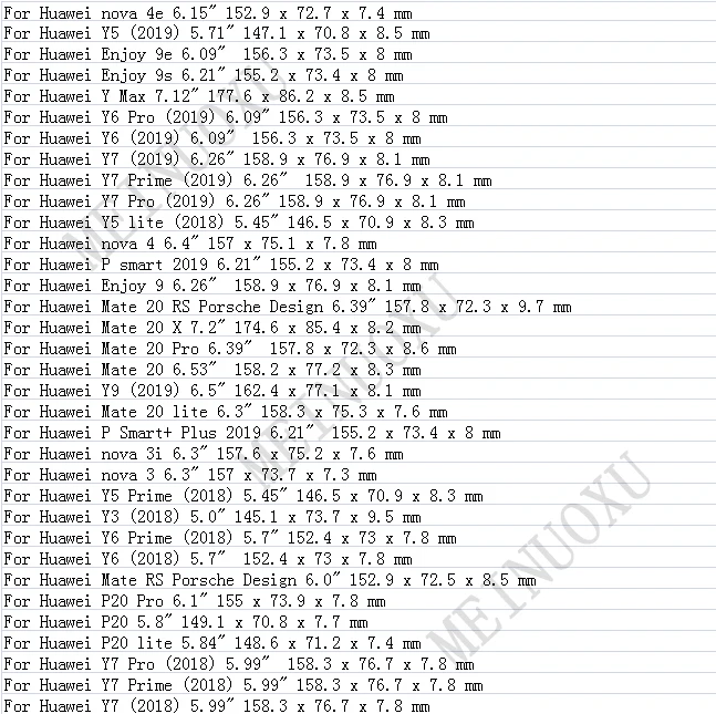 Universal Neoprene Pouch Bag Sleeve Case For Huawei P40E Lite Mate 30 Pro RS Porsche Design Mate 20 Pro P30 Lite Pro P20 Pro  (12)