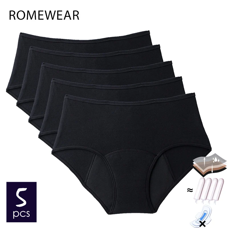 Plus Size Panties Menstrual Period  Thinx Period Underwear - 5 Cotton  Panties Plus - Aliexpress
