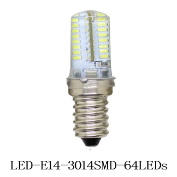 

Corn Bulb Silicone LED Lamps 64 Leds SMD-3014 E14 Energy Saving Replace Halogen Lamp