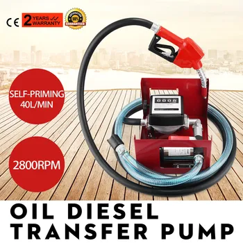 

H/D Self Priming Electric Oil Pump Transfer Bio Fuel Oil Diesel 230v 40L/Min New