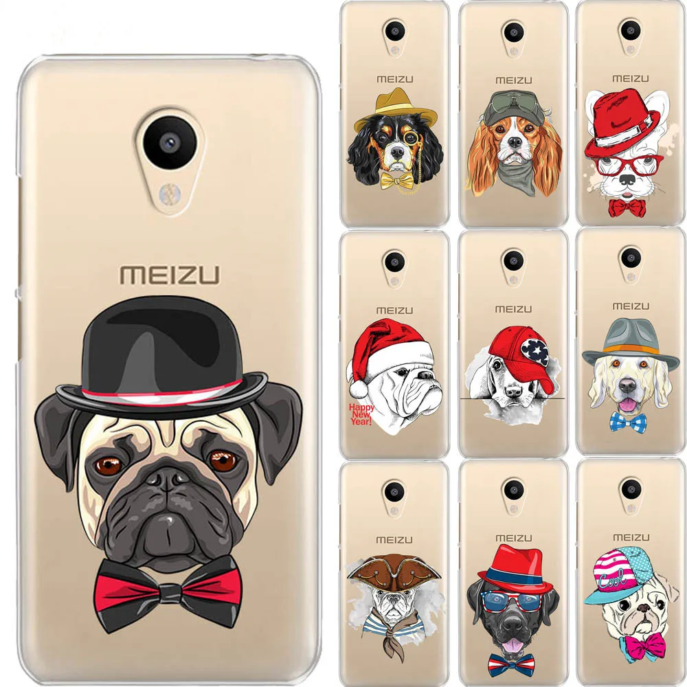 Animal Cartoon Cat Dog Phone Case For Meizu M6 M5 M5S M2 M3 M3S Note U10 U20 Uniue Clear Protective Back Shell Custom |