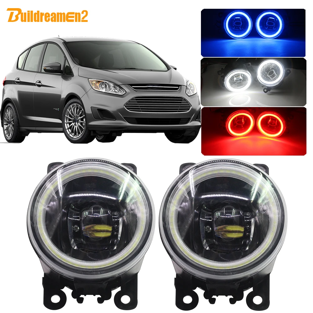 Buildreamen2 для Ford C Max 2 MPV Субару Outback автомобиля H11 светодиодный туман светильник