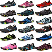 Летняя мужская и женская водонепроницаемая обувь; пляжная Уличная обувь для серфинга; обувь в полоску; легкая обувь для пар; морская обувь