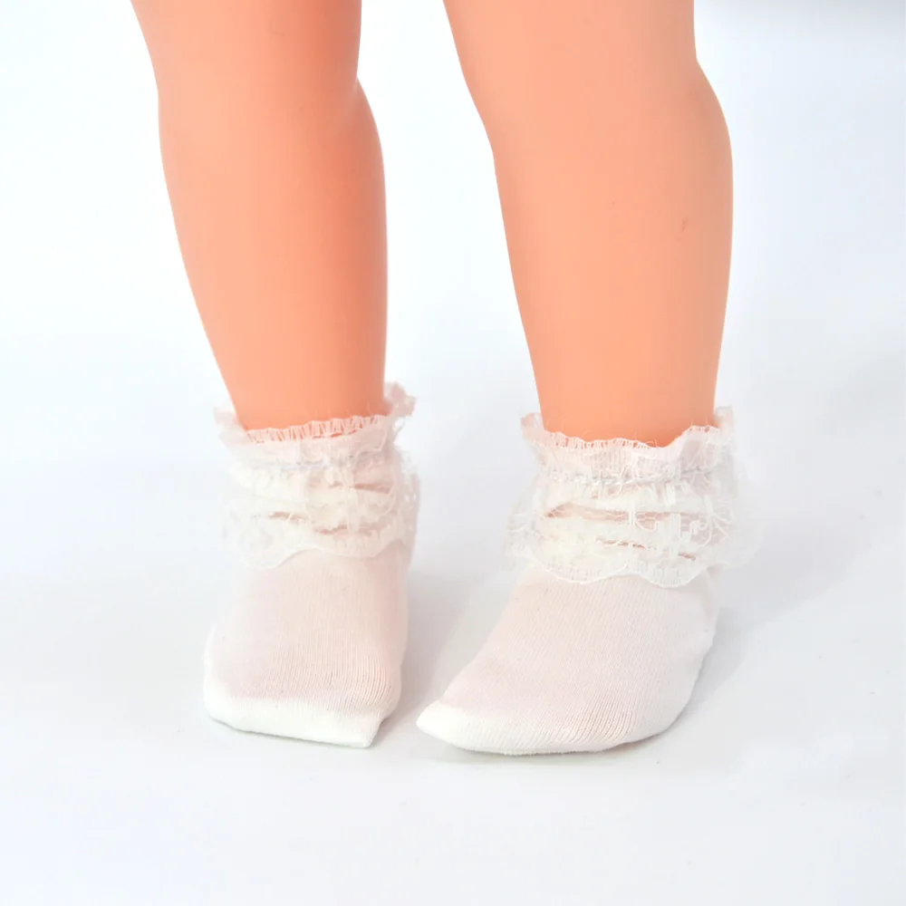 Doll Accessories Variety of color doll socks for 40cm dolls Girl's gift Fashion doll long leg stockings