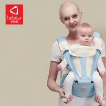 Bebear Baby Carrier Z02 0-30 месяцев, Удобный слинг для младенцев, рюкзак, Hip Seat слинги для младенцев, эргономичный Детский пояс