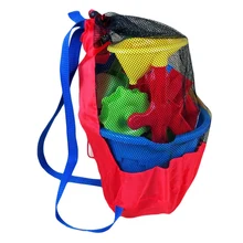 Outdoor Swimming Waterproof Bags Drawstring Pouch Beach Children Kids Shoulder Bag Sackpack Foldable Mesh Swim Holders
