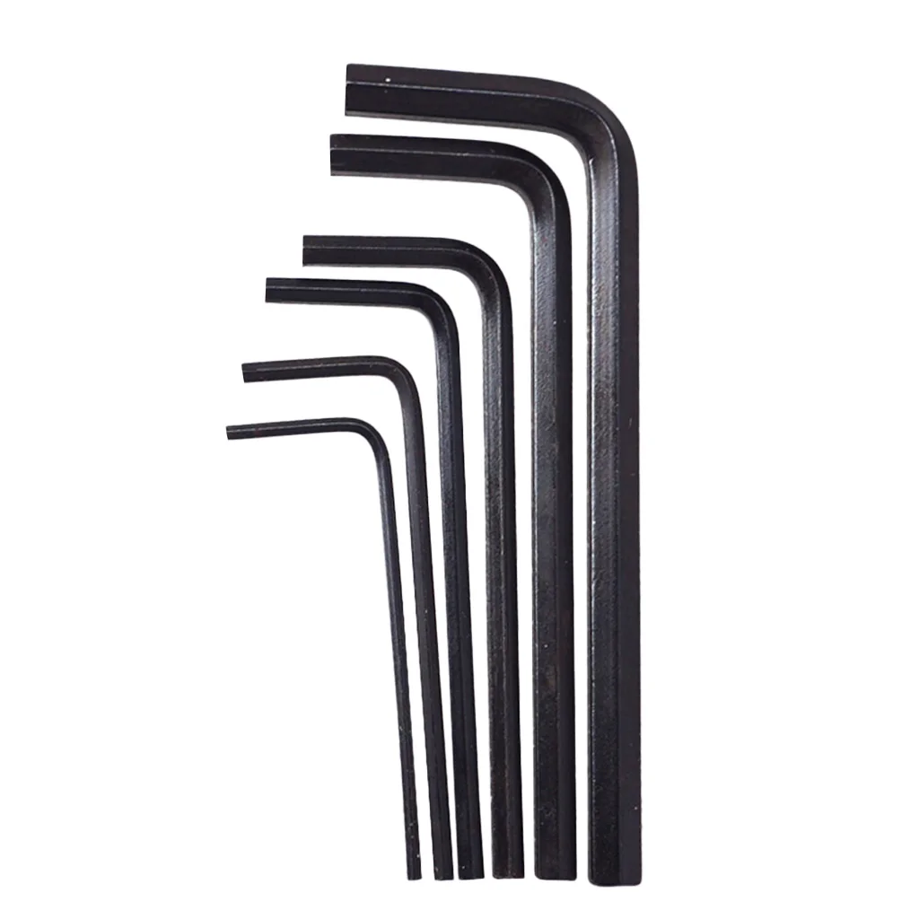 

6pcs Guitar Bass Neck Bridge Screw Adjustment Truss Rod Wrench Repair Tool Kit 1.5mm, 2.0mm, 2.5mm, 3.0mm, 4.0mm, 5.0mm