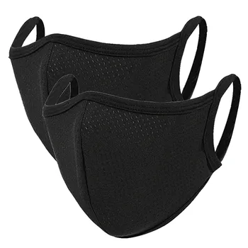 

2PCS Unisex Facemask Reuseable Face Mask Cloth Mouth Caps Face Shield Washable Mouth Mask Breathable mascarillas