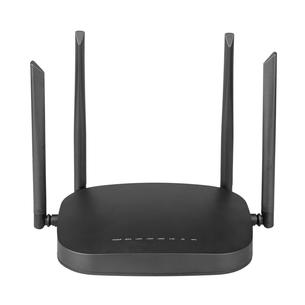 2.4G 300Mbps 4G Wireless Smart Router W// 4 Antenna SIM WiFi Range Extender EU