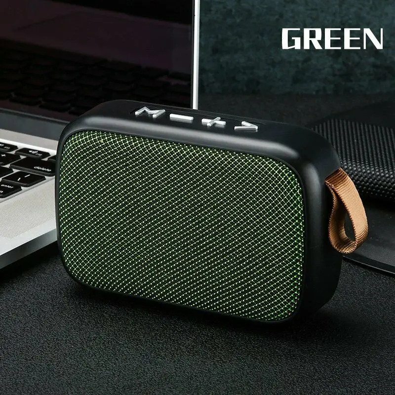 Зеленая трава Портативный Bluetooth динамик открытый беспроводной сабвуфер стерео музыка громкий динамик NC99 - Цвет: Зеленая трава