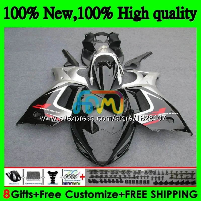 650 комплект для SUZUKI GSXF 650 GSX650F 08 09 керамическая плитка пола, 10, 11, 12, 13, 14, 45BS. 9 GSXF650 2008 2009 2010 2011 2012 2013 обтекатель
