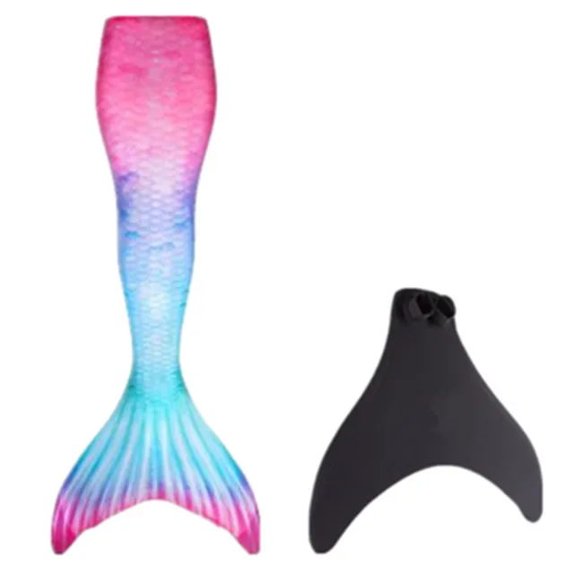 Kids Girls Swimming Mermaid tail Mermaid Costume Cosplay Children Christmas Gift Fantasy Swimsuit can add Monofin Fin 3