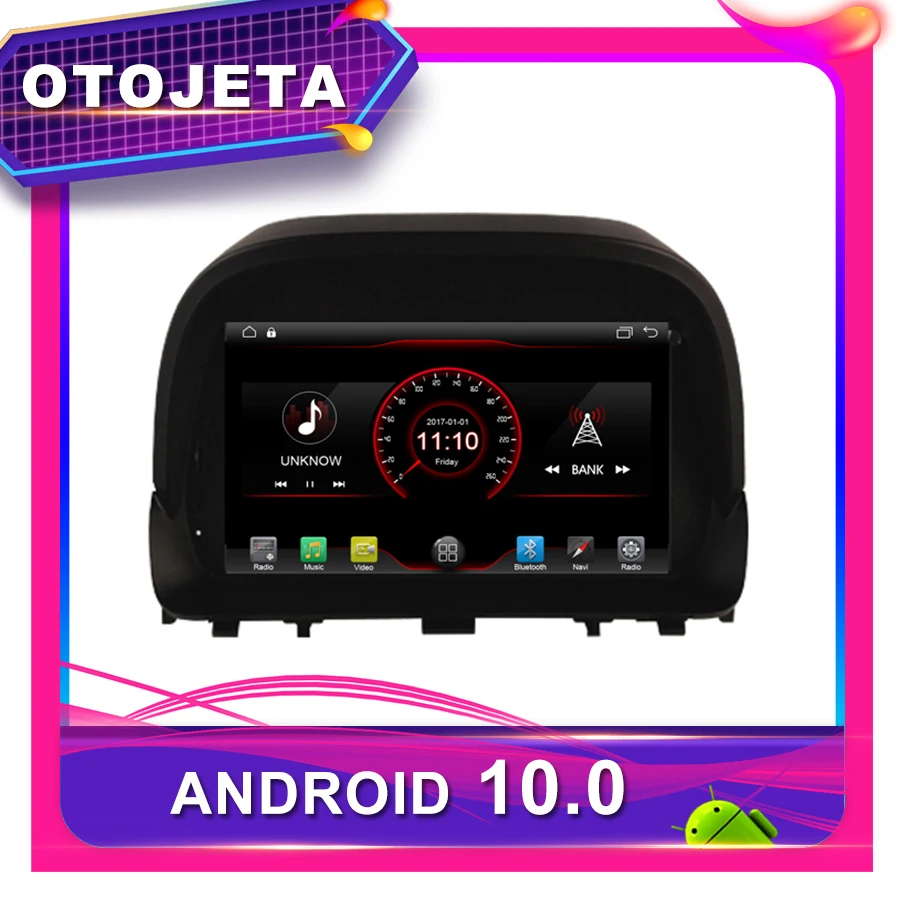 OTOJETA Автомобильный DVD Android 10,0 Автомобильный gps для OPEL MOKKA 7 дюймов Автомобильный Радио мультимедийная лента рекордер bluetooth навигация