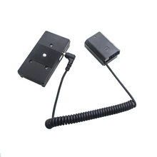 RISE-power Adapter Np-Fz100 полное декодирование муляж батареи+ F970 батарея Монтажная пластина адаптер пружинный кабель для sony серии
