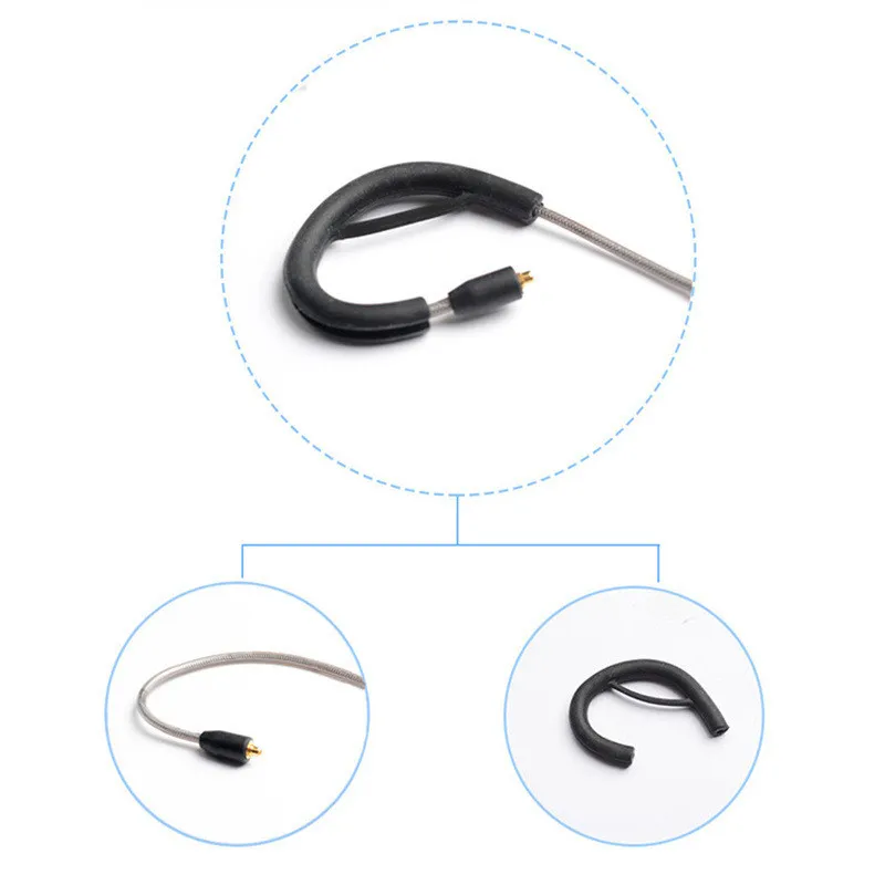 MMCX Bluetooth Enabled Accessory Replacement Audio Cable for SHURE SE215 535 UE900 Headphones Fits Many Headphones 23 AugT1