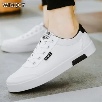 

WIGQCY 2020 new spring and summer autumn brand men's casual shoes breathable tie casual light comfortable sports shoesA13