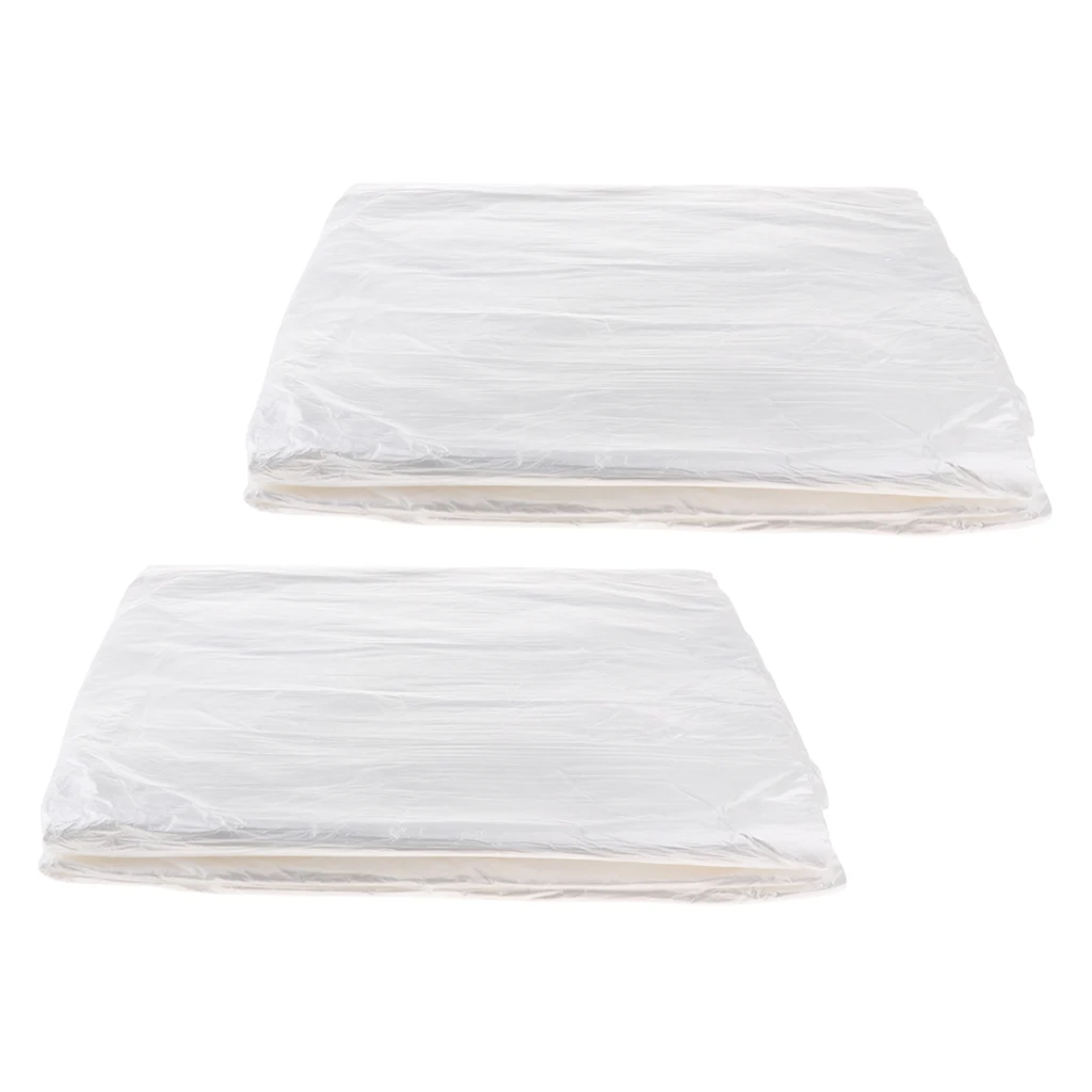 Pack of 160pcs Disposable Foot Tub Liners White Bath Basin Bags For Foot Pedicure Spa Foot Skin Care Supplies, 65X55cm