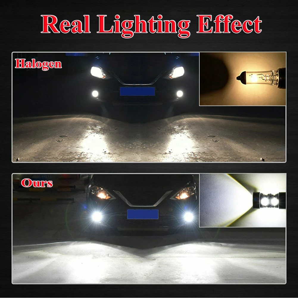 Распродажа 100 Вт 5202 H16 светодиодный DRL вождения туман светильник лампы для 2007 2015