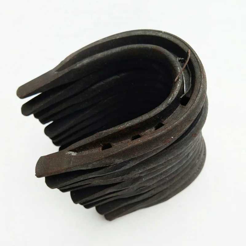 Handmade Horseshoe Horse Nail Horseshoe Iron Equestrian Accessories Shoe Horse Harness Shoe Horseshoe-Processing Customizable
