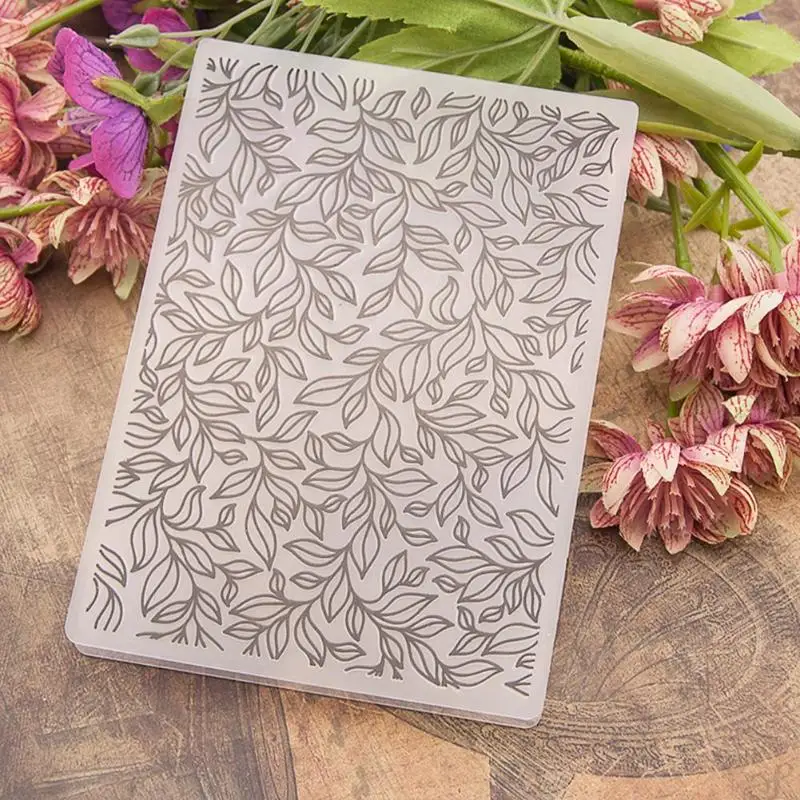 

DIY Scrapbooking Plastic Flower Wedding Decoration Scrapbooking Embossing Folder Template for Photo Album Craft Card