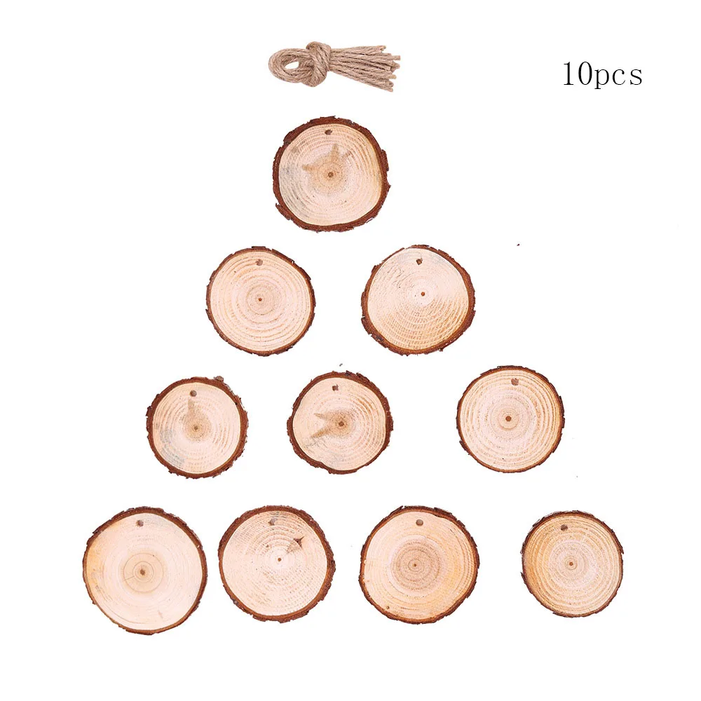 Amawill 9 шт. сосновые шишки Рождественские украшения Pinecone для нового года вечерние украшения украшение для дома Natal Noel 8D - Цвет: wood
