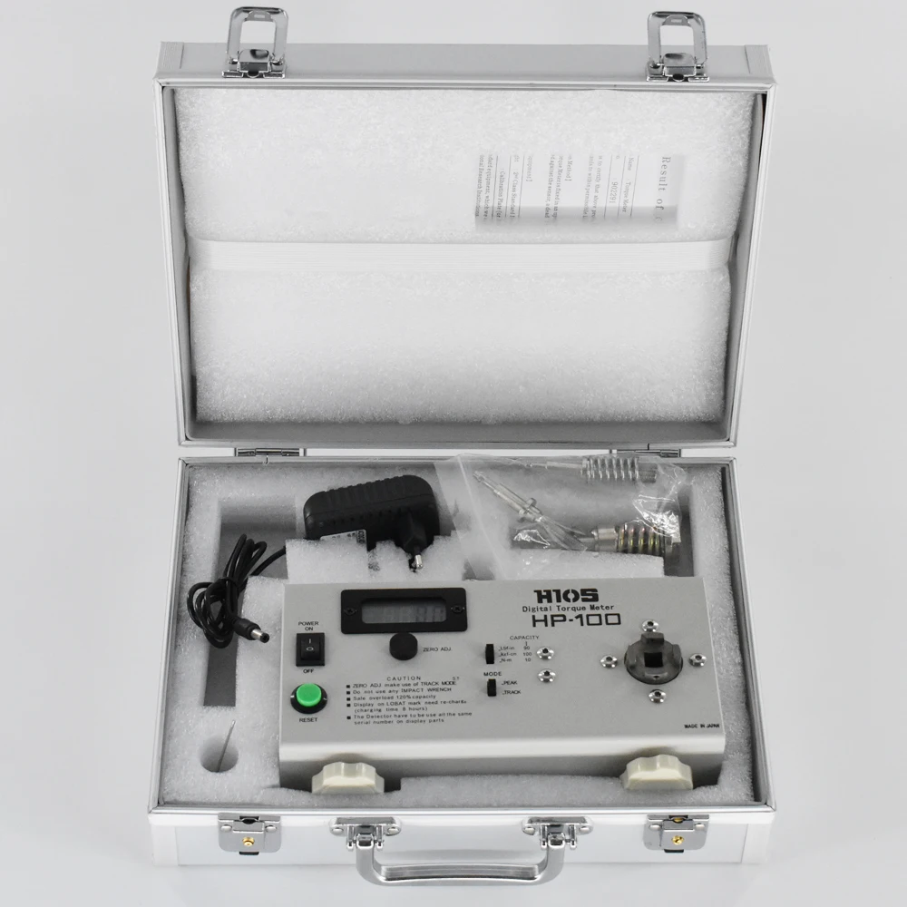 Digitale Torque Tester Meter Hios Hp 100, Lamphouder Koppel