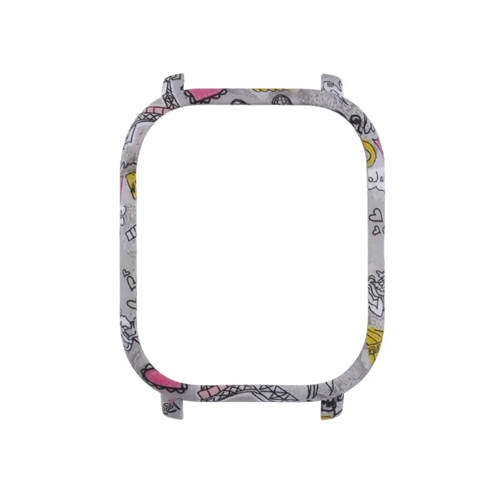K Ouhaobin чехол для часов для Xiaomi Huami Amazfit GTS протектор для часов PC чехол Корпус рамка для Huami браслет аксессуары - Цвет: K