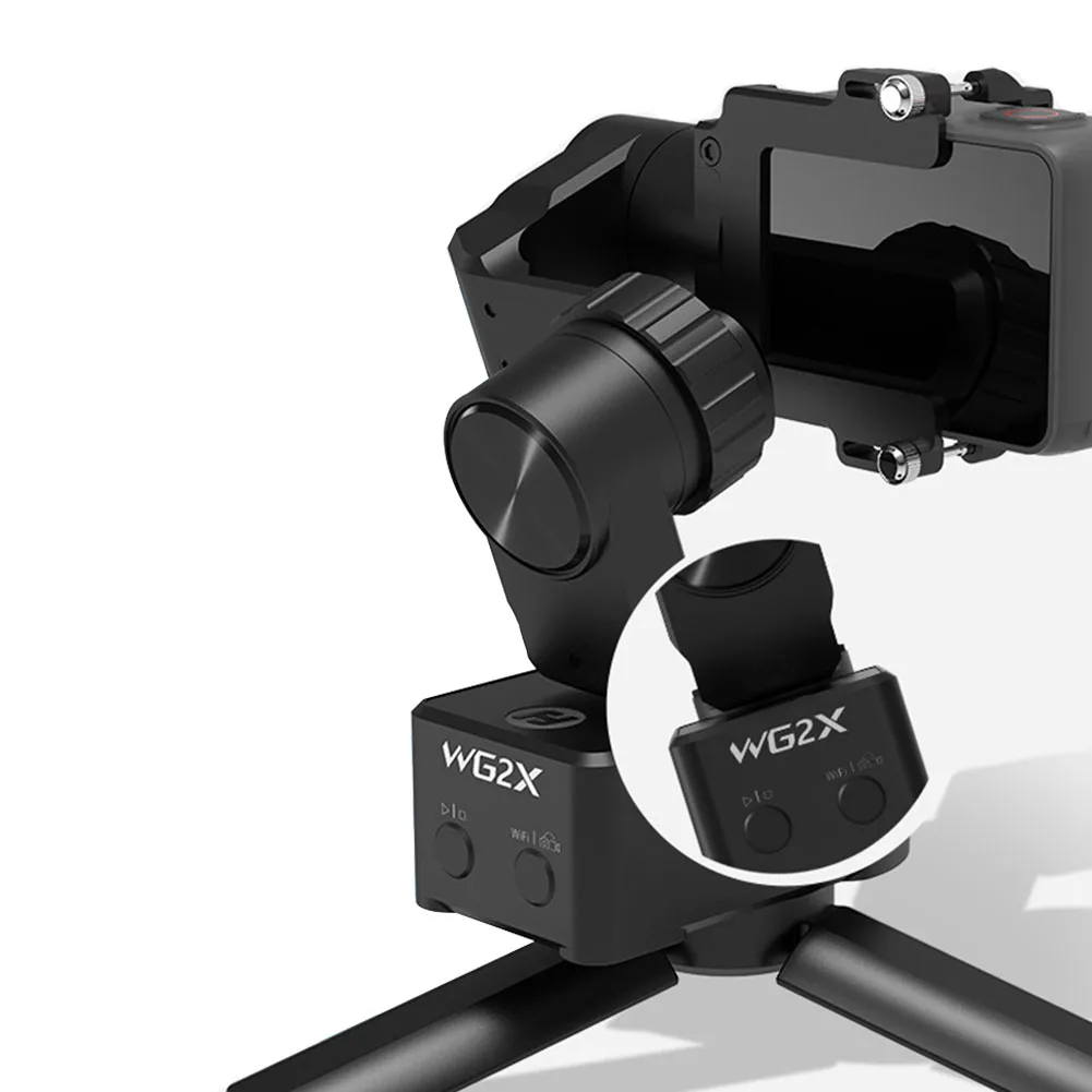 WG2X легко установить Splashproof адаптер Экшн-камера Gimbal аксессуары для стабилизаторов держатель 3 оси путешествия носимых для Gopro Hero