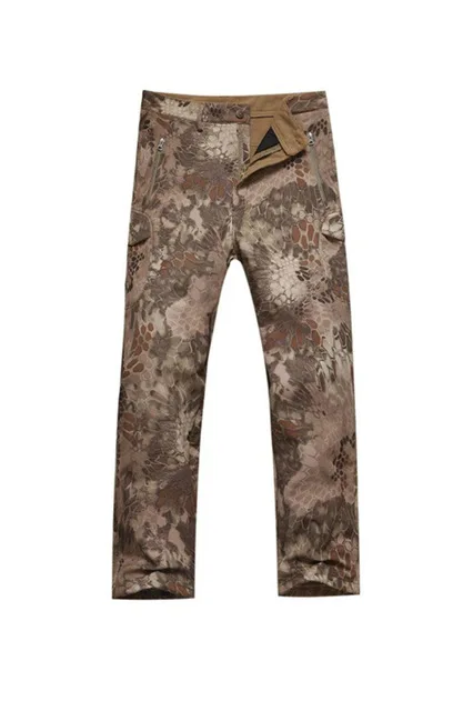 highlander pants Тактическая куртка софтшелл водонепроницаемая ветрозащитная охотничья куртка Военная камуфляжная уличная спортивная походная верхняя одежда армейские куртки - Цвет: highlander pants