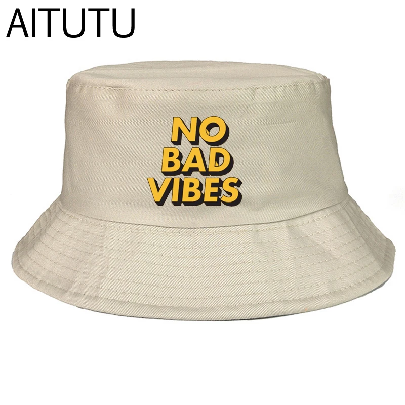 Bad Vibes Bucket Hat Unisex Bob Caps 