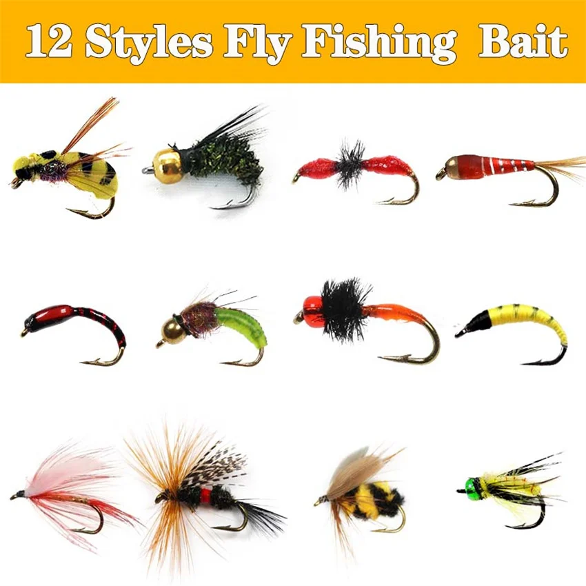 Leurre De Pêche à La Mouche | 20 Leurres Artificiels Abeille Pour